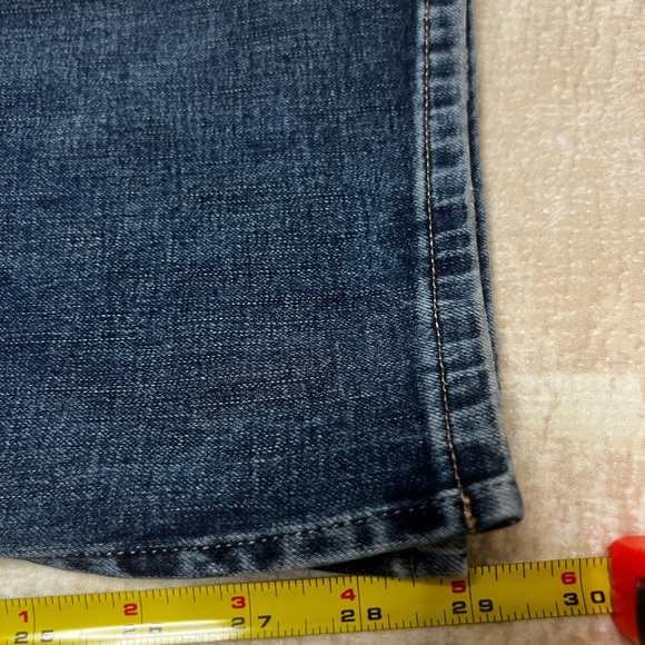 🍁EXPRESS🍁Skyscraper Jeans- NWOT. Size Medium (6/8/10- short) - Picture 5 of 5